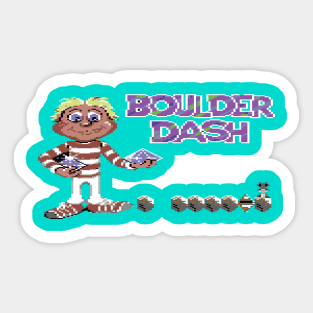 Boulder Dash Sticker